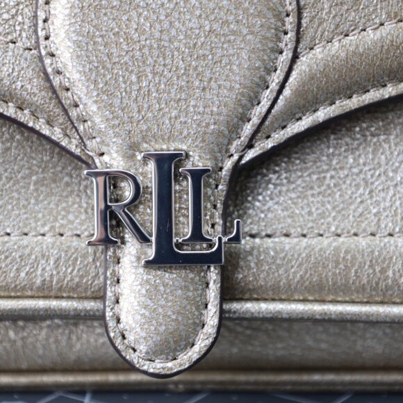 LAUREN RALPH LAUREN Metallicc Small Bradley Convertible Bag - Picture 4 of 12